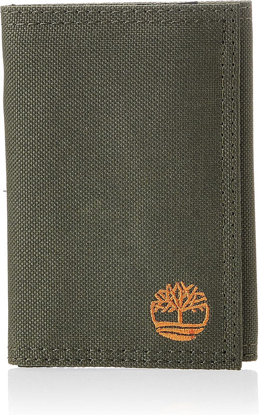 Mens Trifold Nylon Wallet Wallet